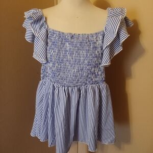 NWOT Womens Striped blouse